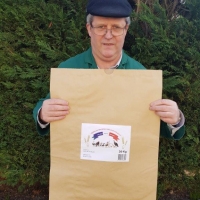 PERSONNALISATION DE VOS SACS PAR ETIQUETTES - Sac papier - Sac papier gueule ouverte - Personnalisation du sac papier gueule ouverte