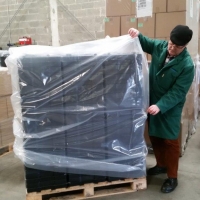 HOUSSES TRANSLUCIDE POUR PALETTE 100x120 - Housse rétractable - Housse retractable pour palette 100x120