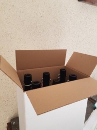 CAISSE  6 BIERE 75 CL  - Emballages pour bouteilles - Caisses pour la biere