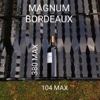 VINPLAST MAGNUM 104 100x120 BORDEAUX 150CL - Plaque intercalaire pour calage bouteille