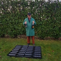 VINPLAST MAGNUM 110 100x120 CHAMPAGNE CREMANT - Plaque intercalaire pour calage bouteille