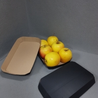 Barquette carton 6 fruits - Boîte sans couvercle