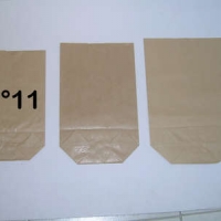 Sac écorné n°11 kraft brun - Sac papier - Sac ecorne - Sac ecorne kraft ecru