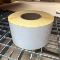 Etq Adhésive 90x120mm Velin - Etiquette en rouleaux - Velin - Sans impression