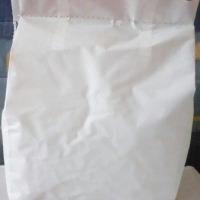 SAC 5 kg - BLANC- SPECIAL CROQUETTE -TRAITE OLEOPHOBE - Sac papier - Sac sos sans fenêtre + poignée