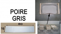 TOUR GRIS 50x30 POMME - Papier fond de caisse - Papier macule gris-1  - Tour gris 50x30 