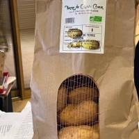 SAC PAPIER FILET 2,5 KG POMME DE TERRE - Sac papier - Sac papier fenetre filet - Sac papier fenetre filet 2.5 kg