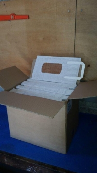 SAC PAPIER FENETRE 2,5 kg BLANC  - Sac papier - Sac papier fenetre filet - Sac papier fenetre filet 2.5 kg