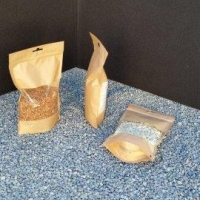 SAC PAPIER FENETRE ZIP 500 ML - Sac papier -