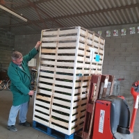 Cornière carton 35x35X3X2000 - 1 - Cornière carton de cerclage - Corniere carton blanche - Corniere 35x35 carton blanche recyclable