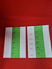 ETIQUETTE VERTES PAGE-1 - Étiquette maraîchère en planche - Etiquettes  vertes = categorie 1