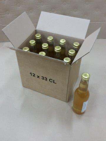 Caisse en bois bouteilles de bière pour 12 bouteilles de 33 cl